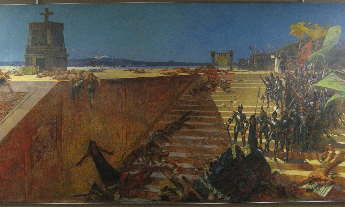 Imagen principal sobre La caída de Tenochtitlan